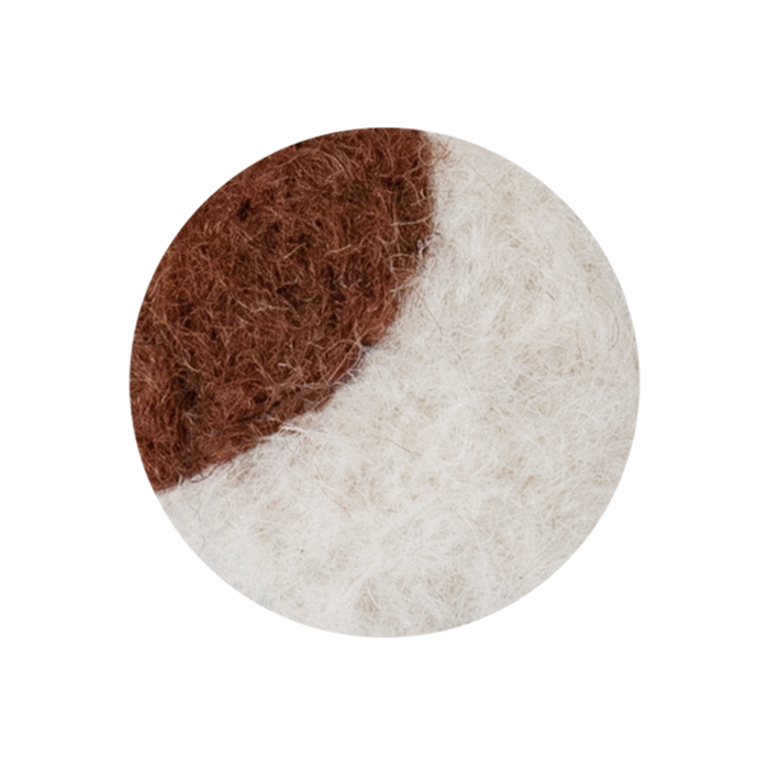 ホワイト&ブラウンの参考画像